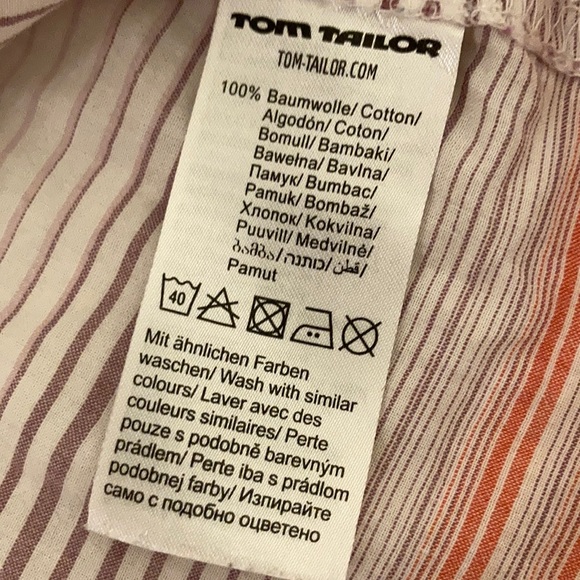 Tom Tailor boho blouse cotton size 44 - Picture 7 of 16